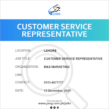 Customer Service Representative